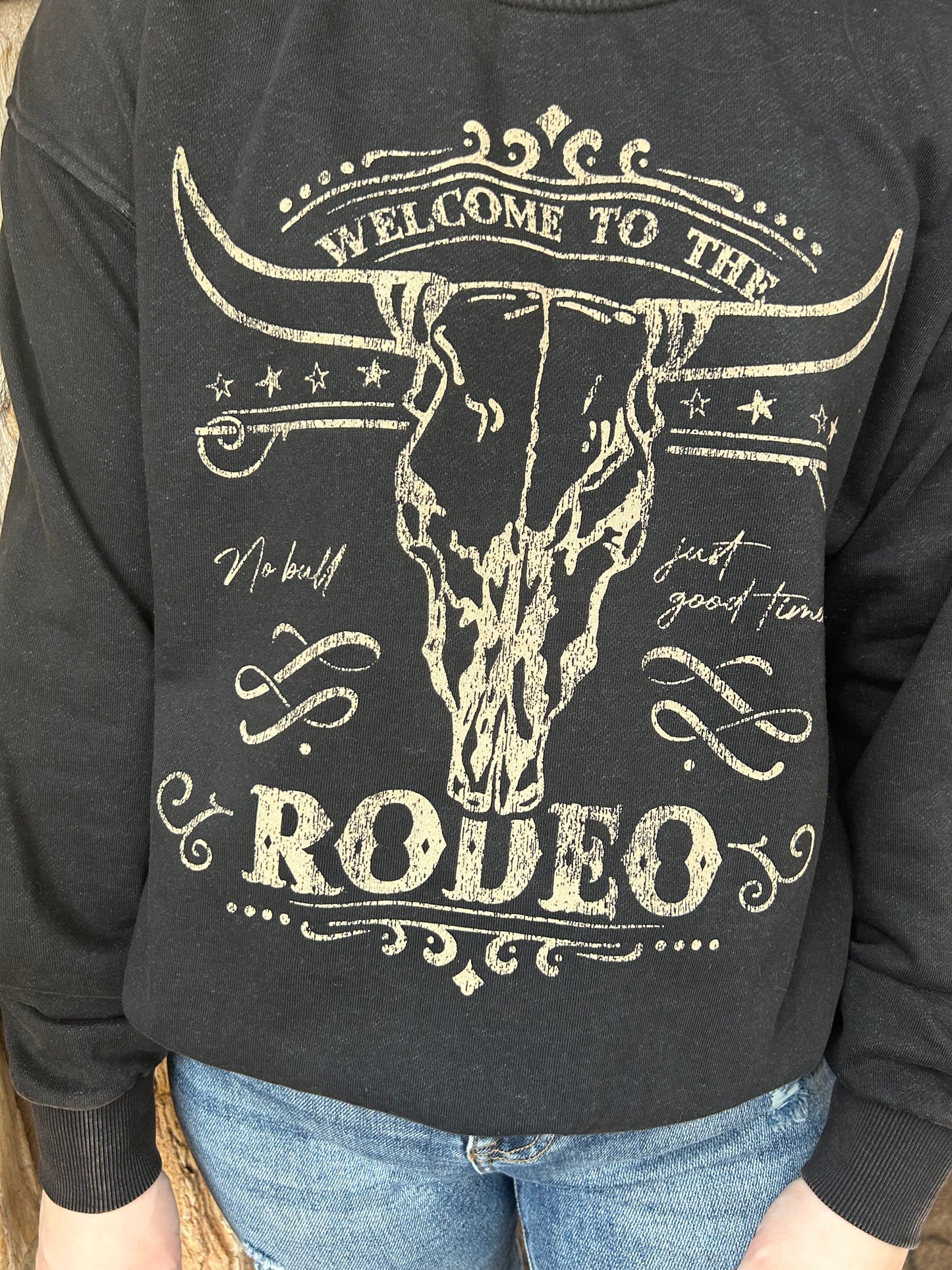 Welcome To the Rodeo Graphic Sweatshirt